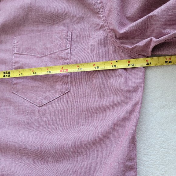 Aero | Men’s Medium Long Sleeve Button-Down Shirt like new - Picture 4 of 9